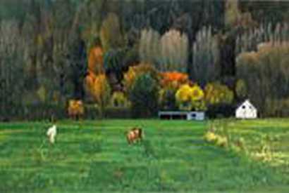 陈建中 1997年作 秋天的牧场